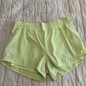 Mondetta Women's Lime Green Athletic Shorts